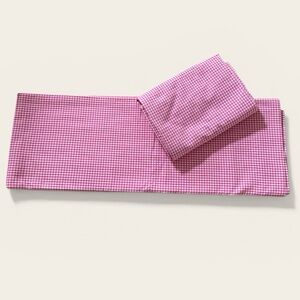 Pottery Barn Kids Pink Gingham Curtains